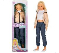 ColorBaby Maria Casual 39653 Grande poupée Jupe, Accessoires Inclus, poupées à coiffer, Jeux de rôle, Jouets pour Enfants de Plus de 3 Ans