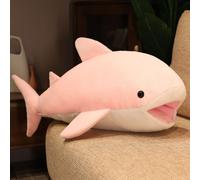 Grande Poupée En Peluche En Forme De Baleine Bleue, Poupée Fille Endormie, Longues Jambes Rose-150 Cm (2,6 Kg)