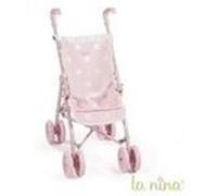 Diset- Grande Chaise Carlota (34 x 62 x 42 cm) beene,Geoffrey poupée, 60405, Rose
