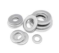 Grande rondelle plate DIN9021 - Joint en acier inoxydable 304 for tailles M1,6 à M22 - Rondelles métalliques robustes(M4x20x1.2mm 10pcs)