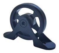 Grande roue à roulement facile pour Brompton Ride Large Bearing Easy(noir) | Compatible avec 3sixty vélos, stabilité du joint torique plat, durabilité améliorée, rangement compact