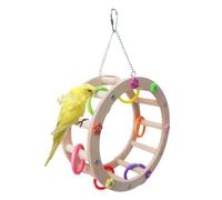 Grande Roue Bird Toys, balançoires pour perruches Balançoire rotative