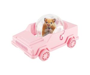 Grande roue pour hamsters, forme auto exercice course petits animaux, jouet anti-stress pour gerbles - enrichissement de la cage et du stress à la maison pour chinchilla, gerblo nain, hamster