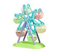 Grande roue pour oiseaux - Mangeoire avec perchoir rotatif, casse-tête pour petits oiseaux | Jouet d'enrichissement interactif pour perruches, calopsittes, conures, perruches