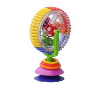 Grande Roue Rotative À Trois Couleurs Pour Bébé, Modèle De Jouet, Poussette Pour Bébé, Jouet D'Éducation Précoce, Chaise À Manger, Jouet Cadeau Pour Enfants