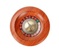 Grande Roulette Casino, Jeux De Table De Loisirs De Plateau Tournant En Bois De Roue De Roulette