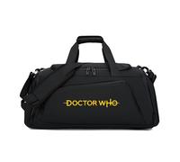 Grande Sac de Sport Time Lord, Imperméable aux Rayures et à l'abrasion, Grand Sac de Voy.Age Femme Homme, Fitness(Trumpet)