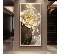 Grande Sculpture Murale Lumineuse, Sculpture Décorative 3D En Porcelaine Cristalline, Applique Murale « Neuf Poissons » Pour Entrée De Bureau Ou De Maison(B,60 * 120cm)