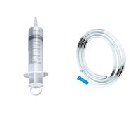 Grande seringue de 100 ml à 550 ml avec tube pour huile, colle et culture hydroponique (100 ml And Hose)