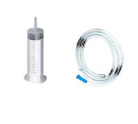 Grande seringue de 100 ml à 550 ml avec tube pour huile, colle et culture hydroponique (150 ml And Hose)