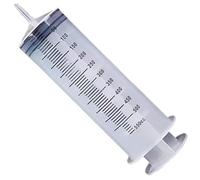 Grande seringue, seringue de lavement en plastique de 500 ml avec adaptateur et échelle claire, remplissage pour liquide, peinture, résine époxy, huile, arrosage des plantes