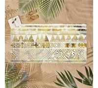 Grande Serviette de Plage 60x120cm SéChage Absorbantes Anti Sable Serviette Microfibre Compacte Portable Femme Homme Conception en Corde Élastique Sac de Rangement pour Voyages jaune nationalité U-234