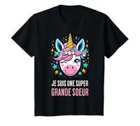 Grande Soeur Cadeau Naissance Petit Frère Petite sœur 2024 T-Shirt