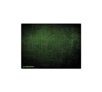 grande souris de gaming avec motif grunge (taille xl, 440 x 354 x boule 4 mm) dans noir vert couleur, mouse mat pour o