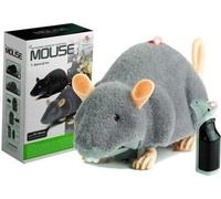 Grande souris RC sur roulettes, Gris - Fais une blague