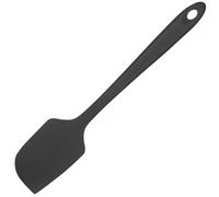 Grande Spatule en Silicone 315℃ Résistant à la Chaleur Maryse Grattoir Flexible et Antiadhésif, Ustensile de Cuisine pour la Cuisson pour Mélanger Remuant Raclant (Black, Small)