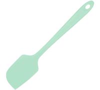 Grande Spatule en Silicone 315℃ Résistant à la Chaleur Maryse Grattoir Flexible et Antiadhésif, Ustensile de Cuisine pour la Cuisson pour Mélanger Remuant Raclant (Green, Large)