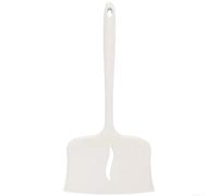 Grande spatule en silicone haute température pour steaks œufs, cuisson sans danger, sans rayures, 29 cm (blanc)