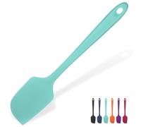 Grande spatule en silicone résistant à la chaleur : 28,9 cm flexible à haute température de 28,9 cm pour mélanger, racler, bol de cuisson, épandeur sans couture pour ustensiles de cuisine antiadhésifs