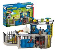 Schleich 41462 Dinosaurs - Grande Station de Recherche Dino, Coffret de 72 pièces avec 2 Figurines Dinosaures, Un chercheur et des Accessoires, Jouets Dinosaures pour Enfants dès 4 Ans