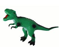 Grande statue de dinosaure Tyrannosaurus Sound Green