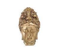 Ixia - Grande Statue en résine Or tête Bouddha 67 cm