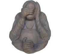 Grande statuette Orang Outan Ne voit rien G