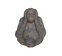 Grande statuette Orang Outan N'entend rien