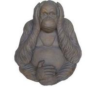 Grande statuette Orang Outan N'entend rien G