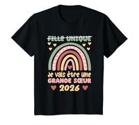 Grande Sœur 2026 Arc-en-Ciel Doux Frère 2026 T-Shirt