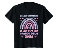 Grande Sœur 2026 Arc-en-Ciel Doux Frère 2026 T-Shirt