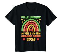 Grande Sœur 2026 Arc-en-Ciel Doux Frère 2026 T-Shirt