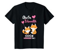 Grande sœur 2026 chargement renard frères et sœurs Annonce T-Shirt