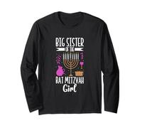 Grande sœur de la Bat Mitzvah Manche Longue