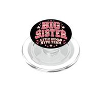 Grande Sœur Équipe de Soutien Petit Humain Amour Fraternel PopSockets PopGrip pour MagSafe