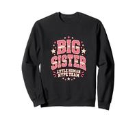Grande Sœur Équipe de Soutien Petit Humain Amour Fraternel Sweatshirt