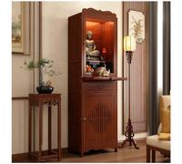 Grande Table D'autel, Meuble De Rangement Multifonctionnel avec Tiroir, Table De Puja pour La Prière Et Les Rituels (Pooja Mandir)(68cm/26.8in)