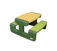 Little Tikes Table de pique-nique Grande d'extérieur Verte