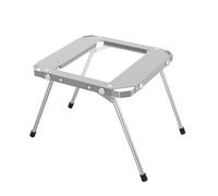 Grande table pliante en aluminium - Table de camping et de pique-nique portable robuste | Mobilier d'extérieur pliable multifonction pour hayon, barbecues et événements