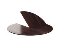 Grande table ronde pliable de 120 à 200 cm de diamètre - Gain de place - En bois - Pour restauration et banquets - Sans pieds - Extension de dessus de table portable - Parfaite pour les fêtes (A 160