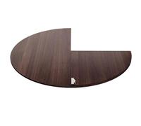 Grande Table Ronde Pliable de 180 cm - Rallonge en Bois Peu encombrante pour Les Repas, Les événements et Les rassemblements - Design Durable et léger, idéal pour Une Utilisation en intérieu