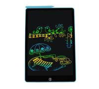 Grande Tablette D'écriture LCD Flexible de 16 Pouces, écran Sensible à la Pression, Conception de Fente pour Stylo, Bloc de Dessin Réutilisable, activité Interactive (Blue)