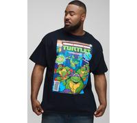 Grande taille - Ensemble oversize à imprimé Tortues Ninjas homme - noir - 2XL, noir