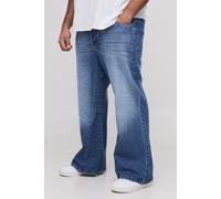 Grande taille - Jean flare à soufflet homme - mid wash - 40, mid wash