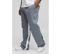 Grande taille - Jogging à imprimé Worldwide homme - gris - XXXXXL, gris