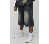 Grande taille - Jogging long délavé homme - gris - 44, gris