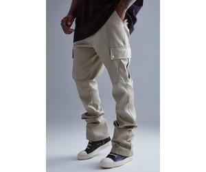 Grande taille - Pantalon flare homme - pierre - 42, pierre