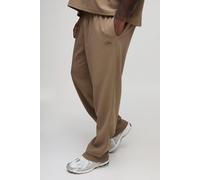 Grande taille - Pantalon fuselé en néoprène homme - taupe - 3XL, taupe