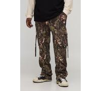 Grande taille - Pantalon skinny à imprimé camouflage homme - 38, camo
