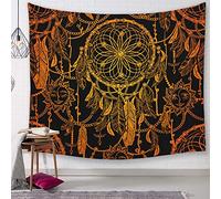 Grande Taille Psychédélique Hippie Baleine Tapisserie Décoration Capteur de rêves Tapestry, Morbuy Tenture Couverture Pique-Nique Polyester Nappe Serviette de Plage Yoga Chef (D,Grand (150 x 200cm))